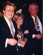 Manuela und dem Düsseldorfer Oberbürgermeister 1993
